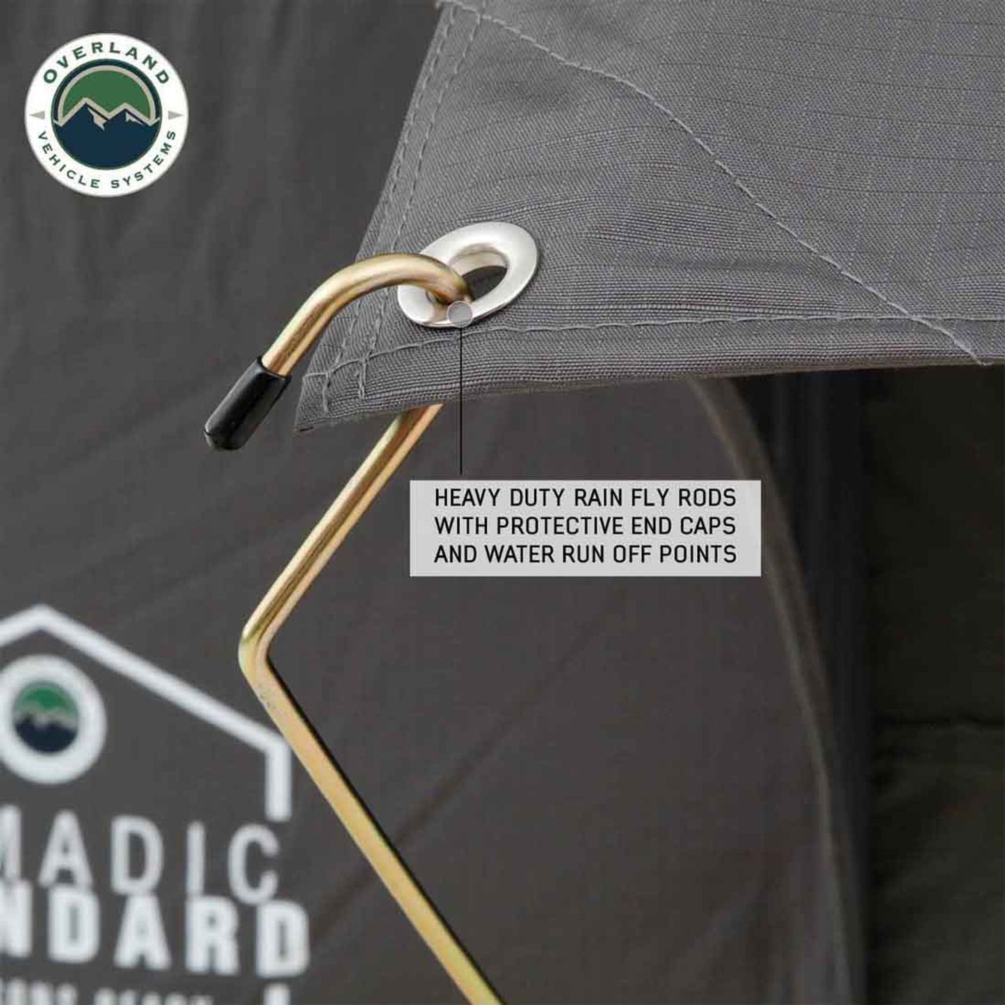 Rainfly poles of OVS Nomadic Extended tent