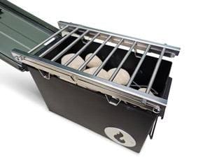 LavaBox Propane Fire Pit w/ Over & Under Grill Grate - Overland Odyssey