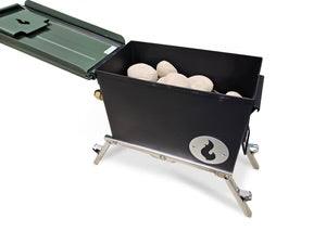 LavaBox Propane Fire Pit w/ Over & Under Grill Grate - Overland Odyssey
