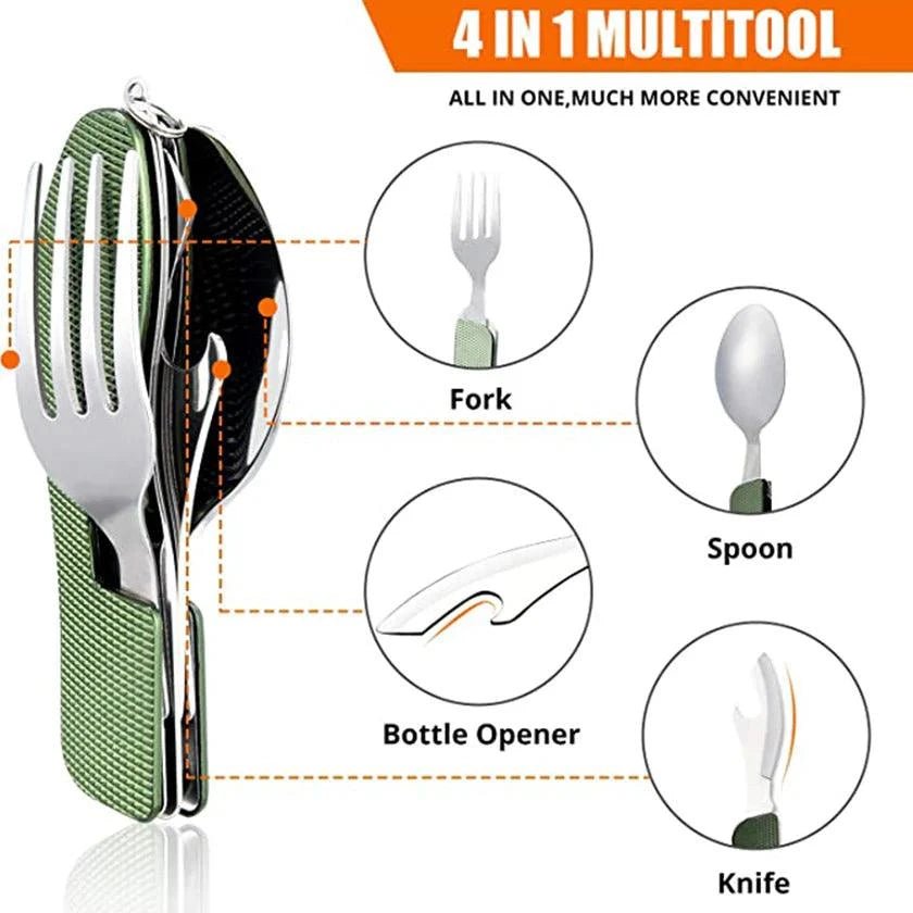 4x4 Colorado 4 - 1 Camping Utensil - Overland Odyssey