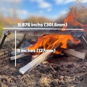 LavaBox Propane Fire Pit w/ Over & Under Grill Grate - Overland Odyssey