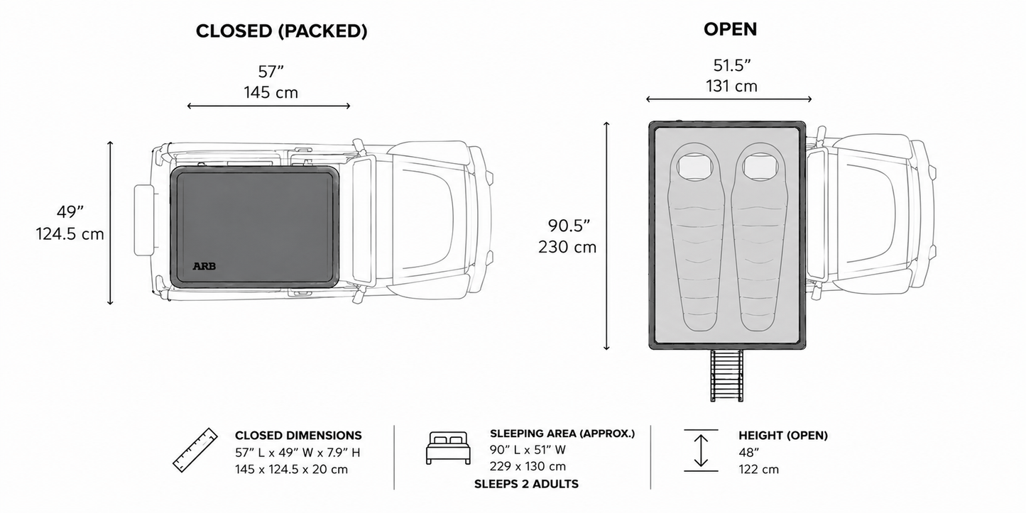 ARB Flinders Rooftop Tent