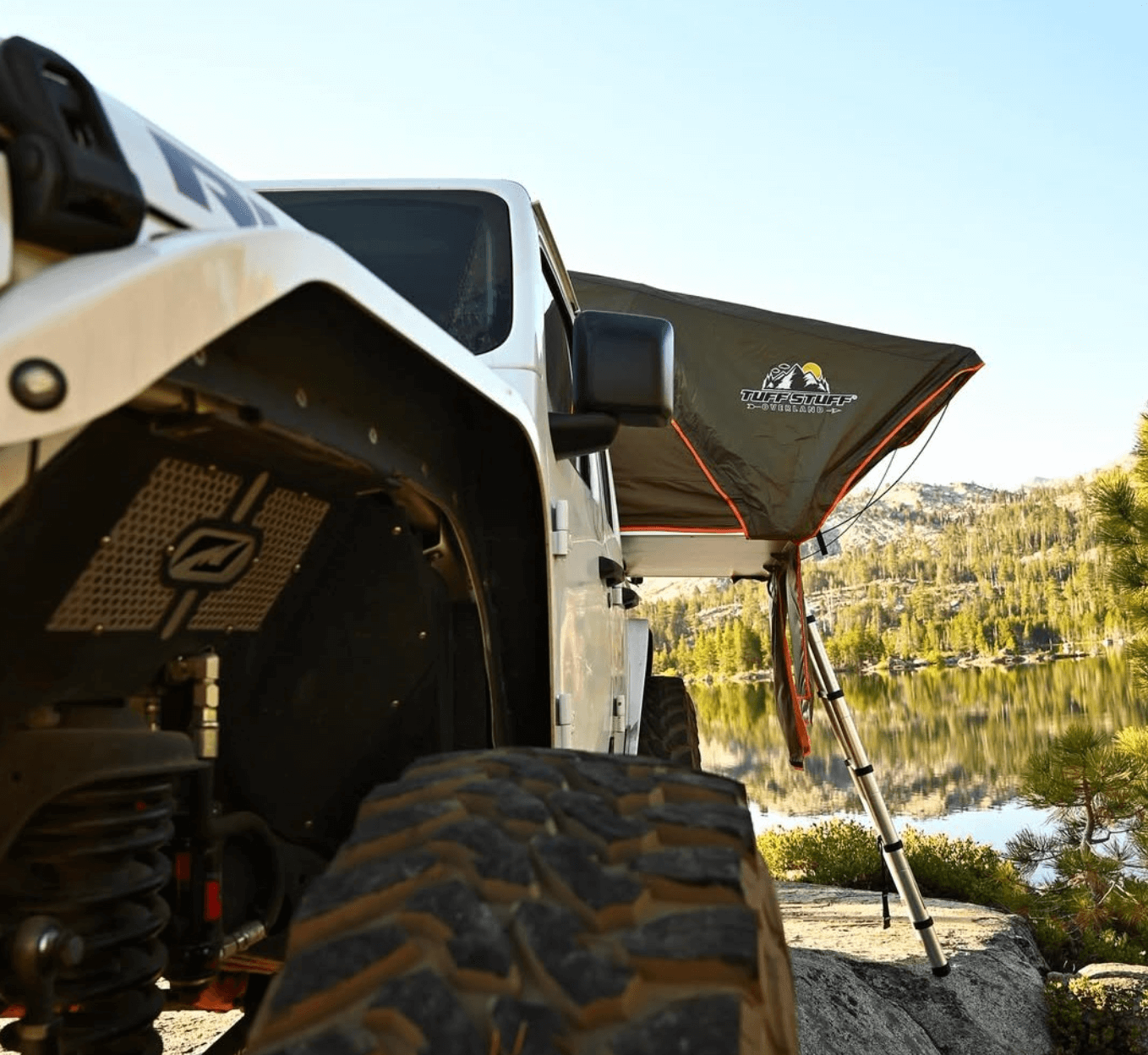 Tuff Stuff Alpha Hardshell Rooftop Tent - Overland Odyssey