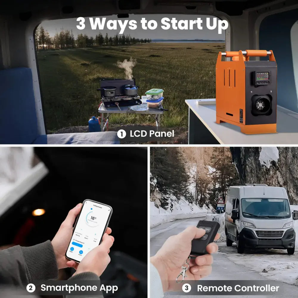 4x4 Colorado Bluetooth Diesel Air Heater