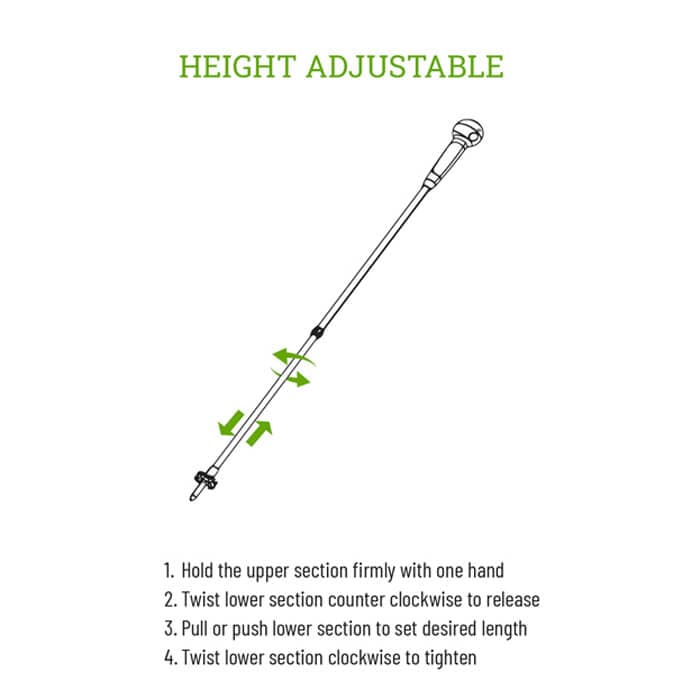 SylvanSport WayLight Hiking Pole - Overland Odyssey