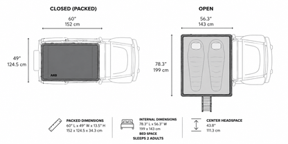 ARB Esperance V2 Rooftop Tent