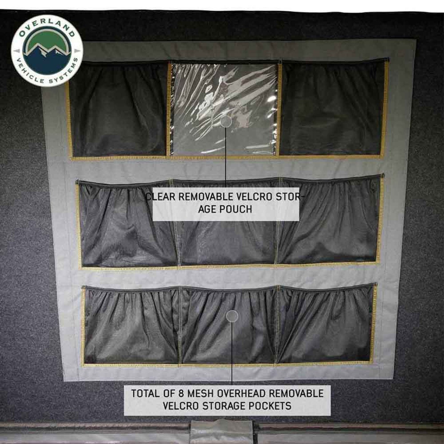 Interior view of the  OVS Sidewinder tent