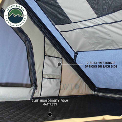 Interior photo of OVS LD TMON showing aluminum support and mattress platform