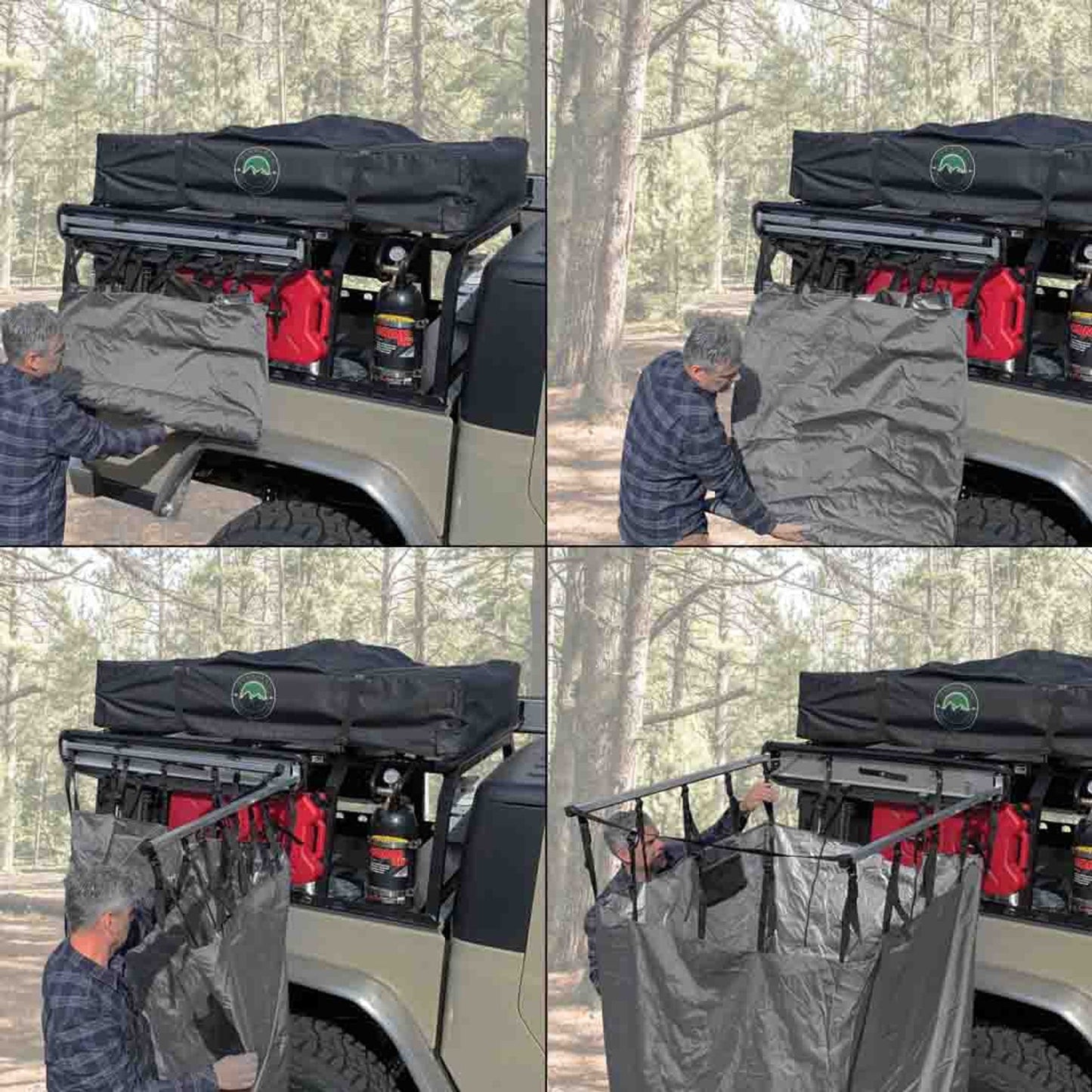 HD Nomadic Shower - Single Person Quick Deploying Shower