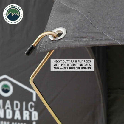 Rainfly poles of OVS Nomadic Extended tent