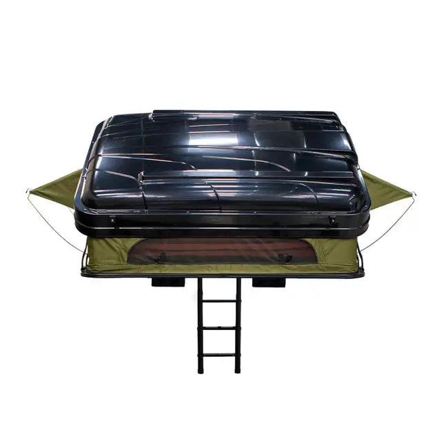 Side, open view of 23Zero Armadillo X3 Tent – weatherproof, high-clearance entry for easy access