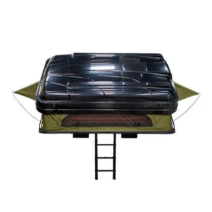 Side, open view of 23Zero Armadillo X3 Tent – weatherproof, high-clearance entry for easy access