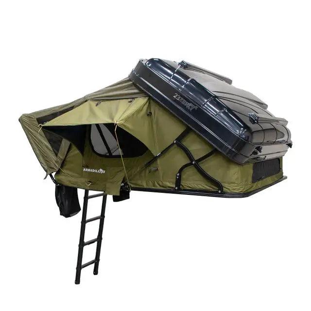 23Zero Armadillo X3 Hardshell Tent – premium overlanding RTT built for year-round use