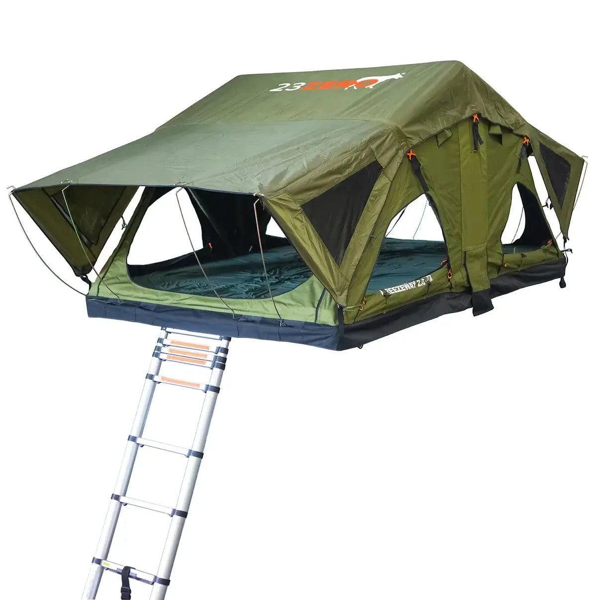 23Zero Breezeway 62 2.0 Soft-Shell Rooftop Tent – lightweight, spacious RTT designed for 3+ people