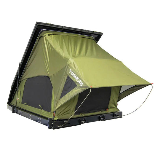 23Zero Kabari PRO Aluminum Clamshell Rooftop Tent – premium hardshell RTT for 4-season overland camping