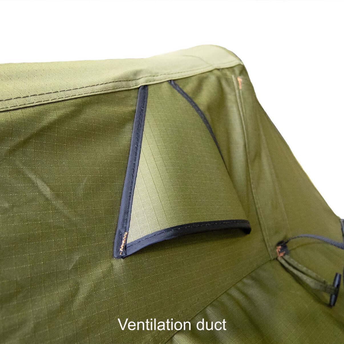 Close-up of 23Zero Walkabout 87 2.0 fabric – weather-resistant ECO13B material for all-season durability