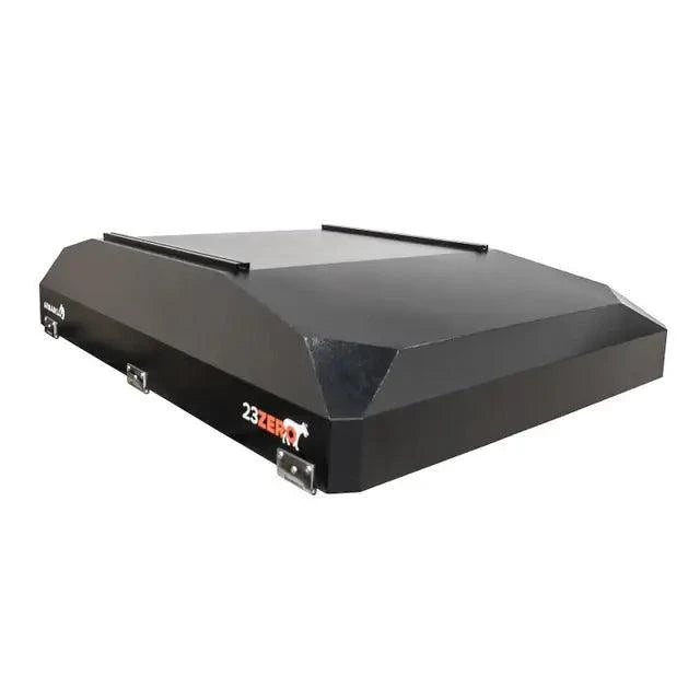 23Zero Armadillo A2 Hardshell Tent in closed position – secure, heavy-duty shell designed for all seasons