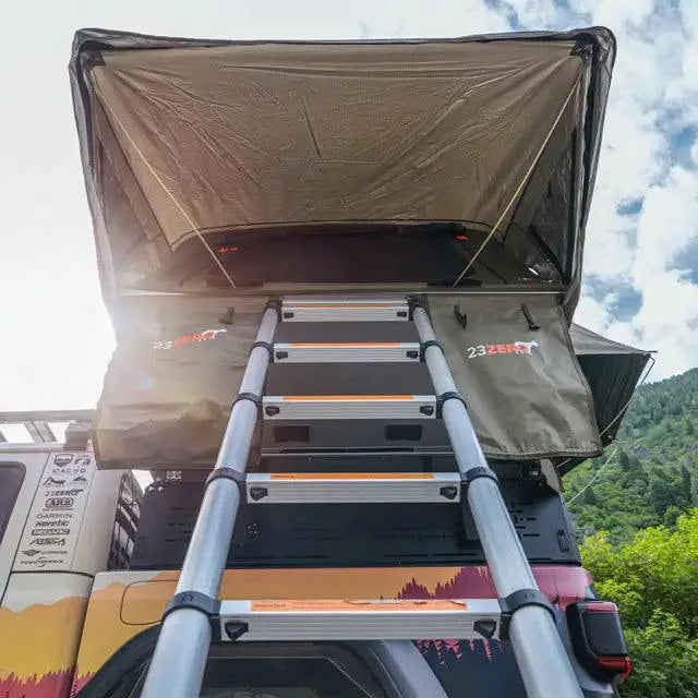 Final image of 23Zero Armadillo A2 Right Rooftop Tent – premium 4-season RTT built for rugged terrains