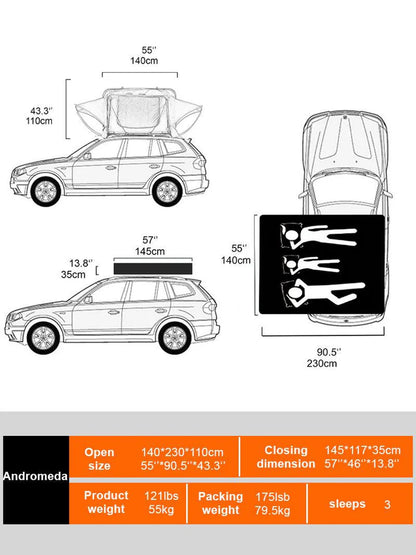 Naturnest Andromeda Soft Top Tent