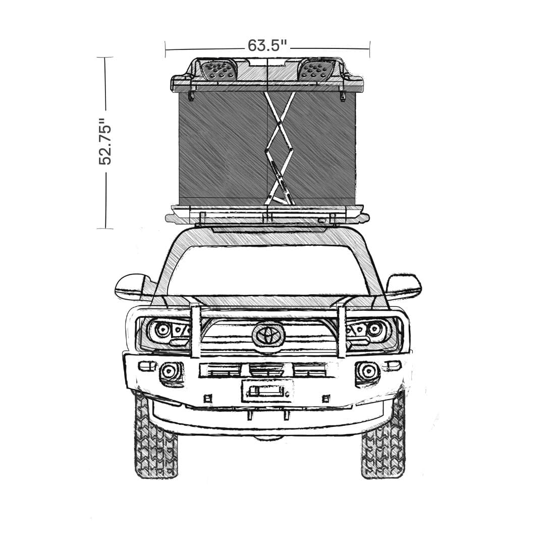 ARB Altitude Rooftop Tent - Overland Odyssey