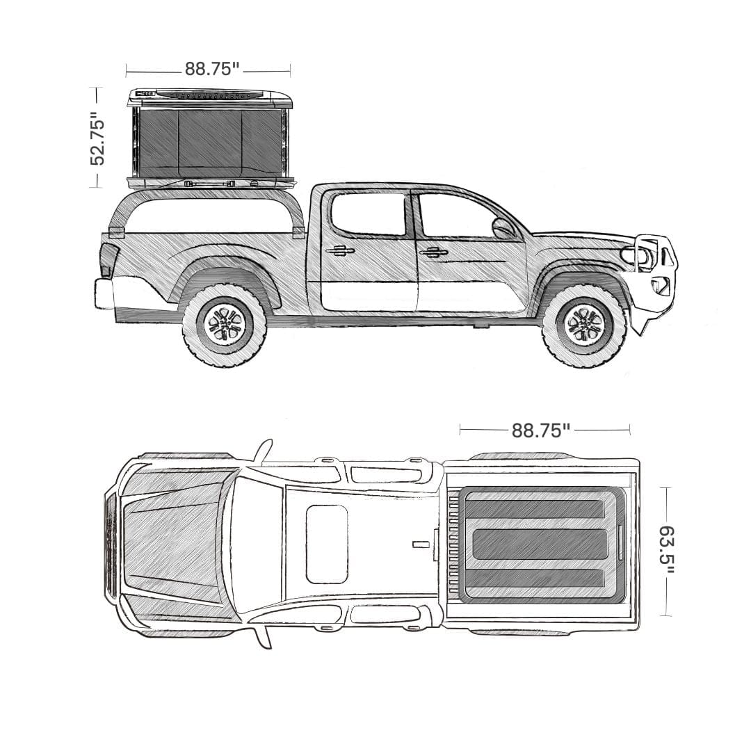 ARB Altitude Rooftop Tent - Overland Odyssey