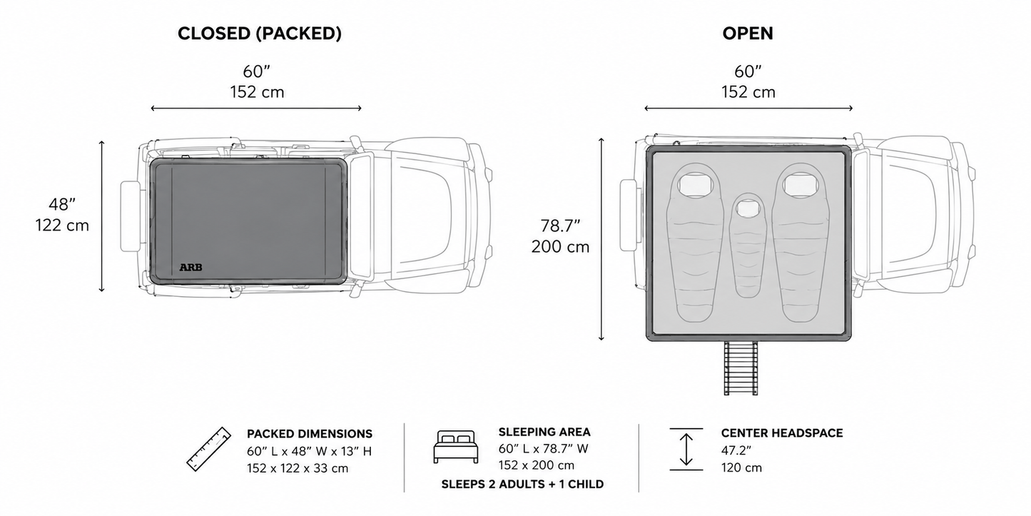 ARB Esperance Rooftop Tent