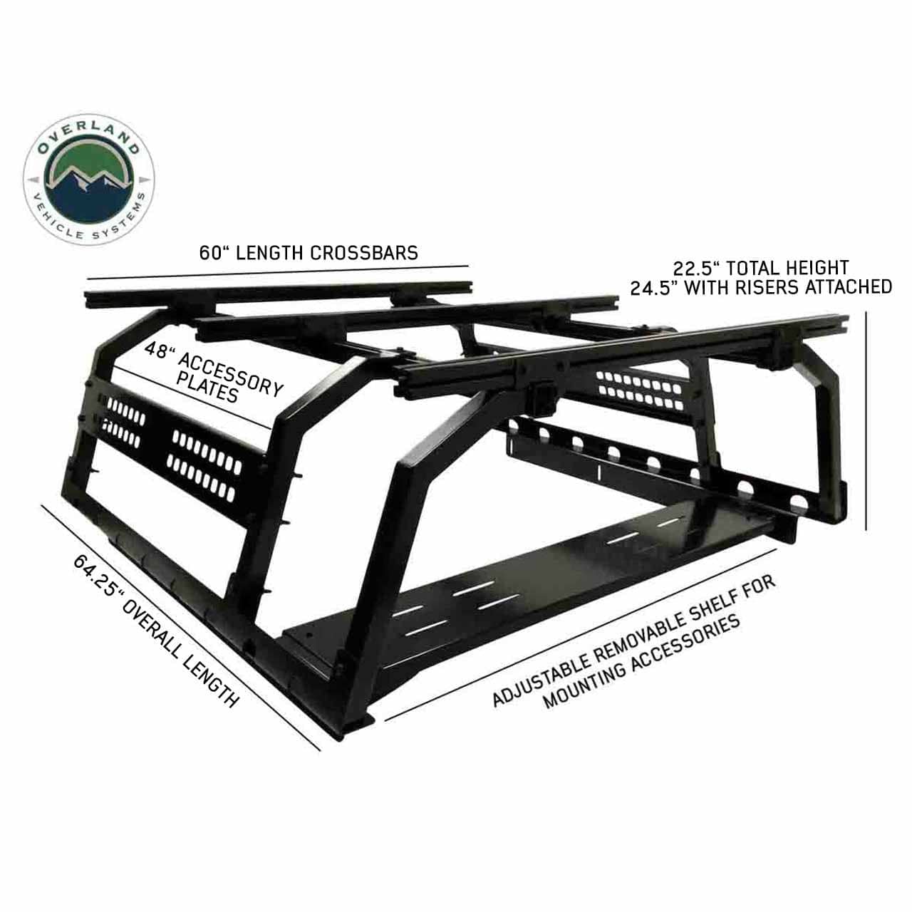 OVS Discovery Rack - Full Size Truck Short Bed Application