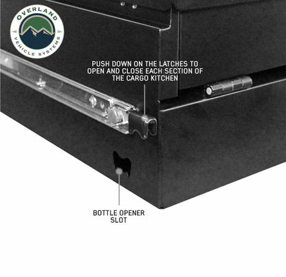 OVS Cargo Box Kitchen With Slide Out, Storage Box And Cooking