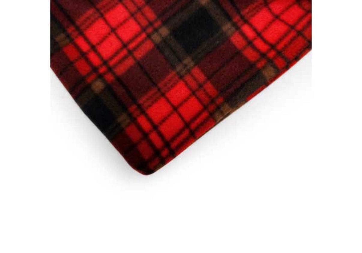 Camco Heated Blanket, 12Volt, 59IN X 43IN, Red/Black Plaid