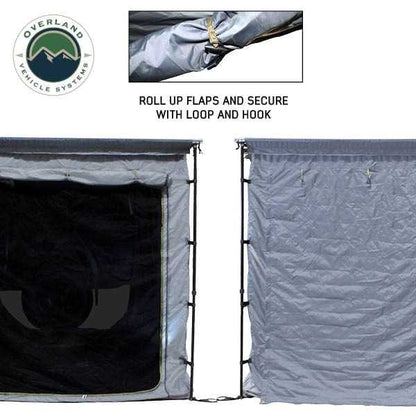 HD Nomadic 90 Degree Awning Room Enclosure (4 Walls & Floor)