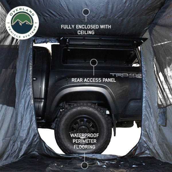 HD Nomadic 90 Degree Awning Room Enclosure (4 Walls & Floor)