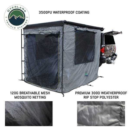 HD Nomadic 90 Degree Awning Room Enclosure (4 Walls & Floor)
