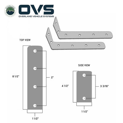 OVS HD Nomadic 270 LTE Awning - Passenger Side