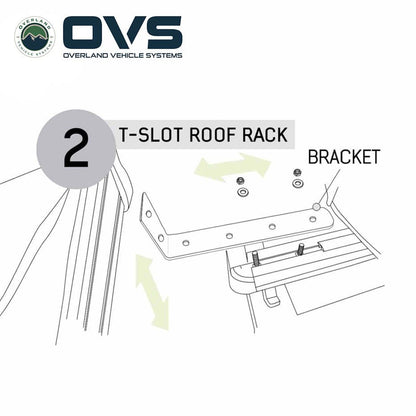 OVS HD Nomadic 270 LTE Awning - Passenger Side