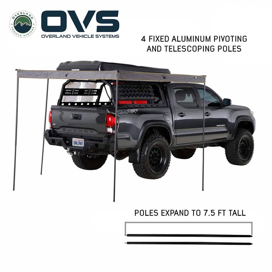 OVS HD Nomadic 270 LTE Awning - Passenger Side
