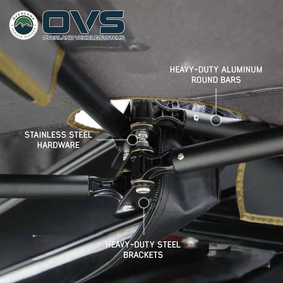 OVS HD Nomadic 270 LTE Awning - Passenger Side