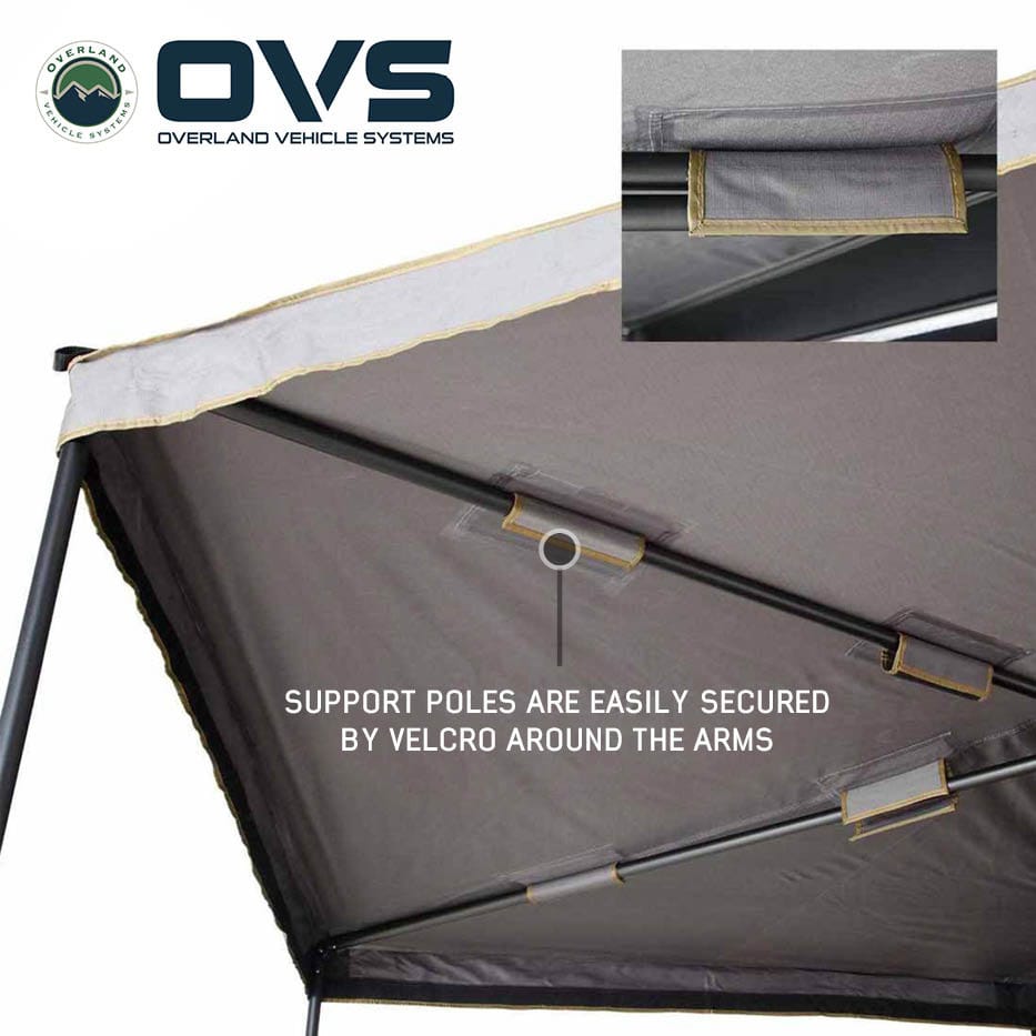 OVS HD Nomadic 270 LTE Awning - Passenger Side