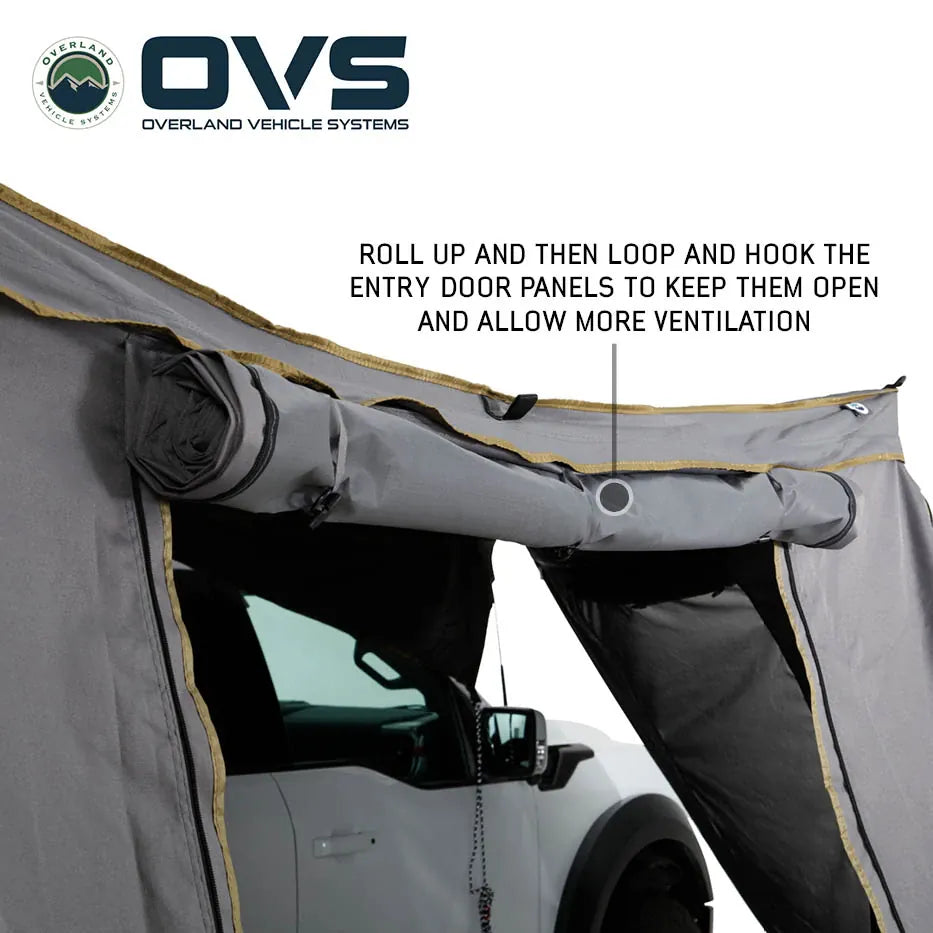 OVS HD Nomadic 270 Degree Awning Wall 3 Piece Kit - Passenger Side
