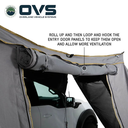 OVS HD Nomadic 270 Degree Awning Wall 3 Piece Kit - Passenger Side