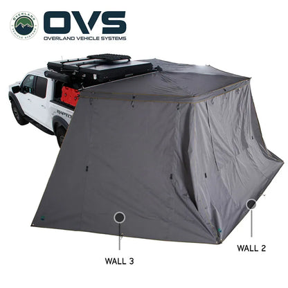 OVS HD Nomadic 270 Degree Awning Wall 3 Piece Kit - Passenger Side