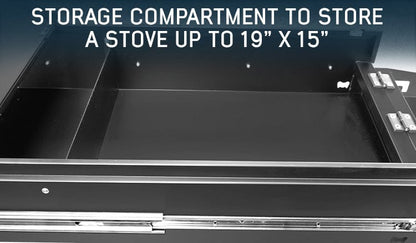 OVS Cargo Box Kitchen With Slide Out, Storage Box And Cooking