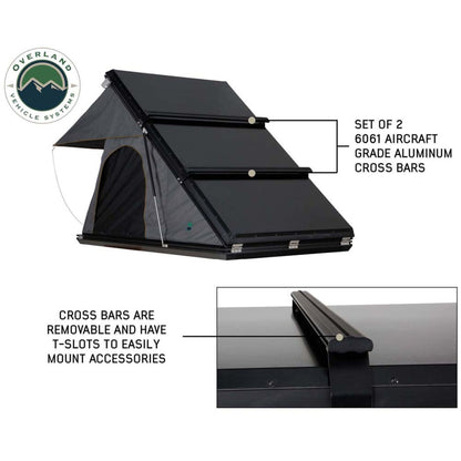 Corner mounting bracket of OVS Mamba Clamshell tent with support rod