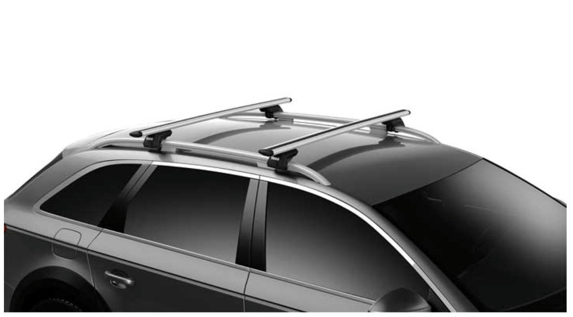 Thule Evo Raised Rail Roof Rack Foot Kit (4-Pack)