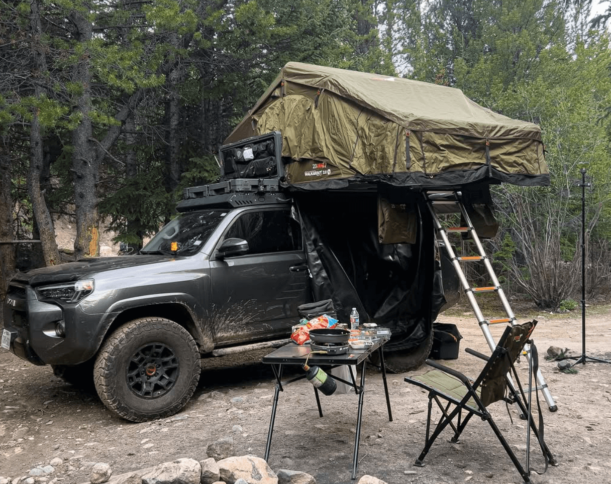 car roof tent 2.0 23ZERO Walkabout 72 2.0 Soft‑Shell Rooftop Tent – Overland Odyssey