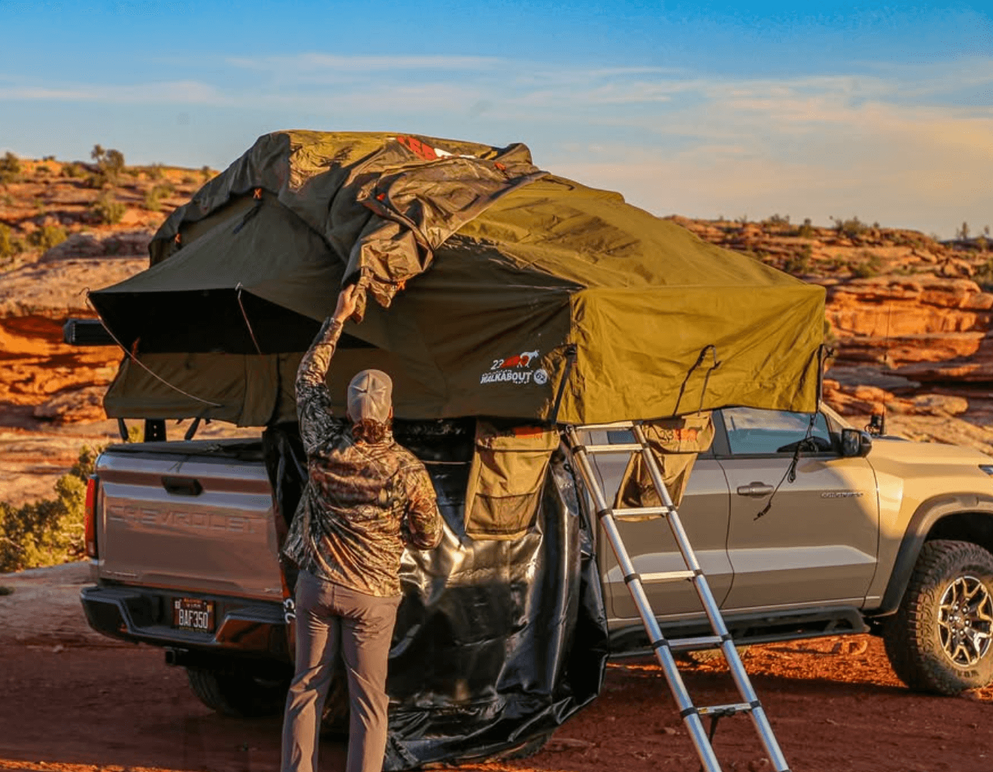 23Zero Walkabout 87 2.0 Rooftop Tent - Overland Odyssey