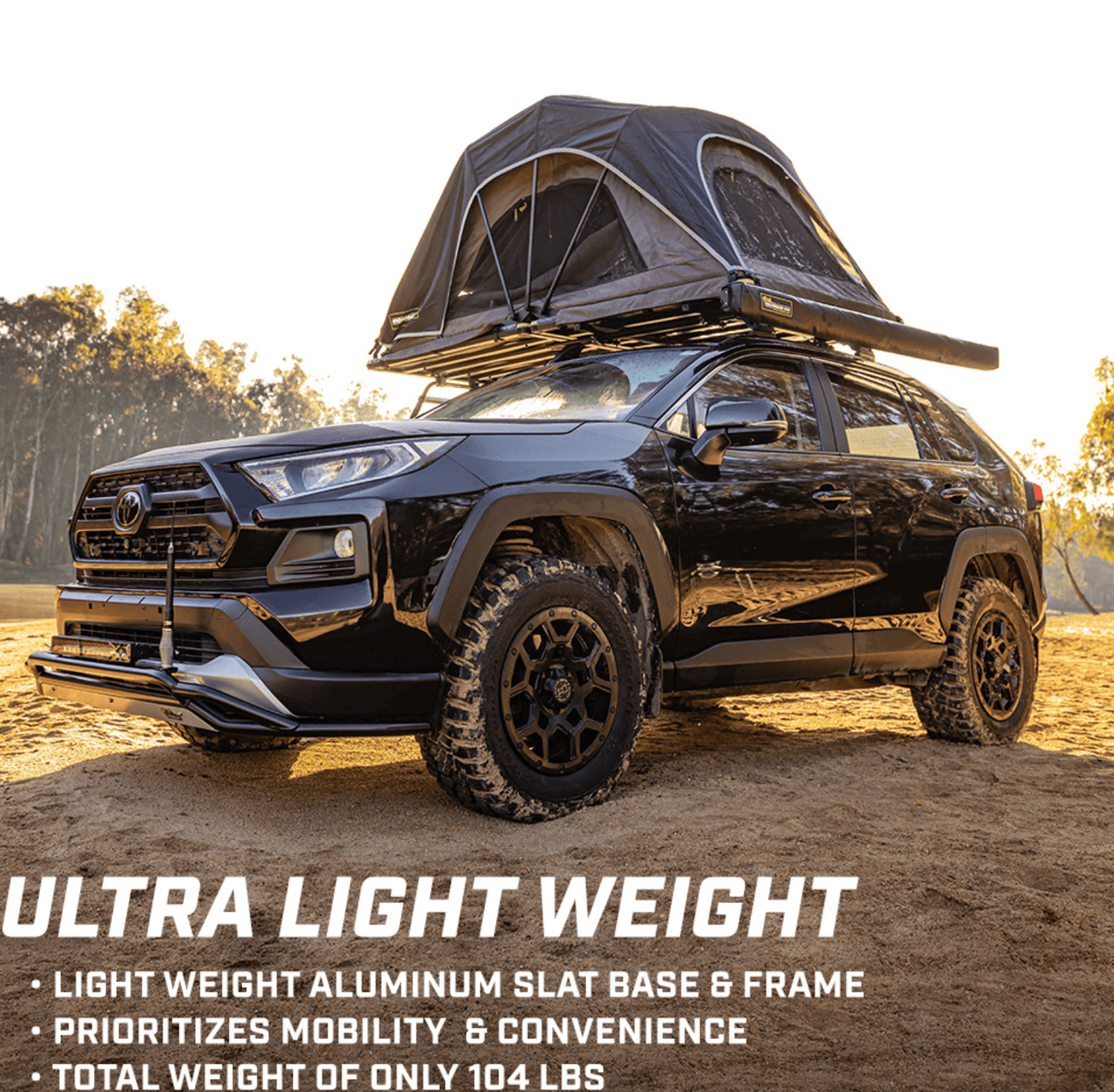 Ironman 4x4 Uber Lite Soft-Shell Rooftop Tent