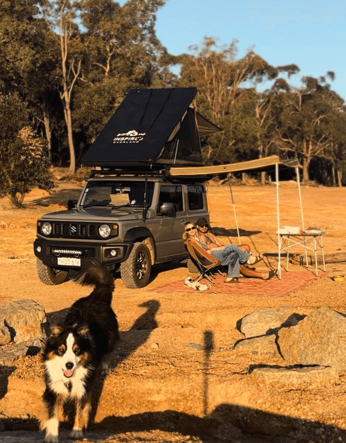 inspired roof top tent Inspired Overland XL Lightweight Soft‑Shell Rooftop Tent – Overland Odyssey