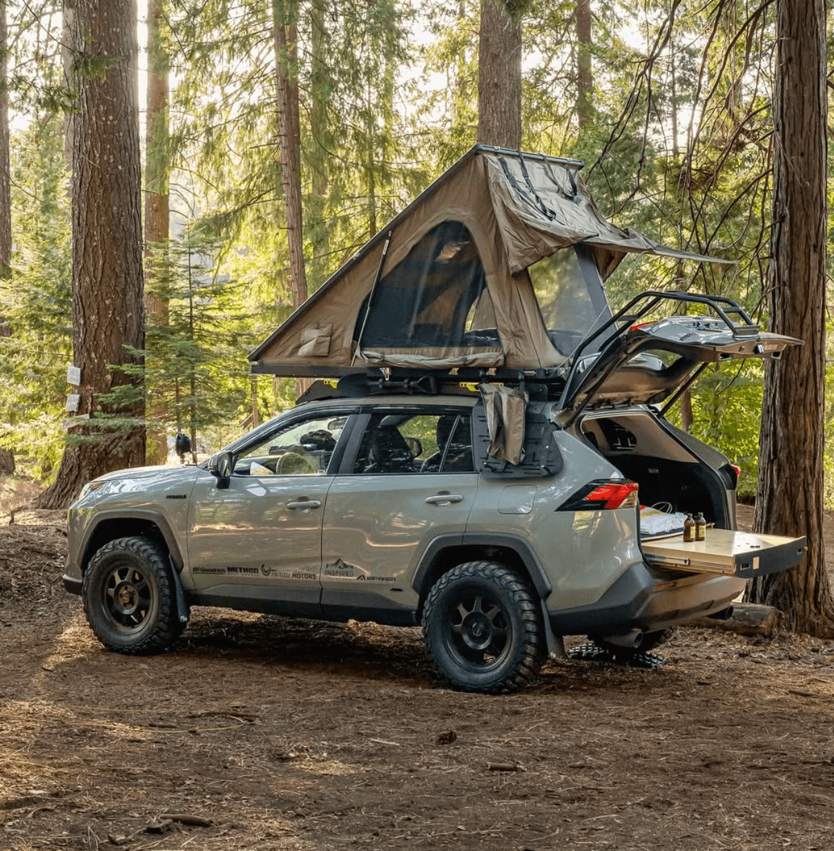 Inspired Overland Standard Lightweight Rooftop Tent – Overland Odyssey