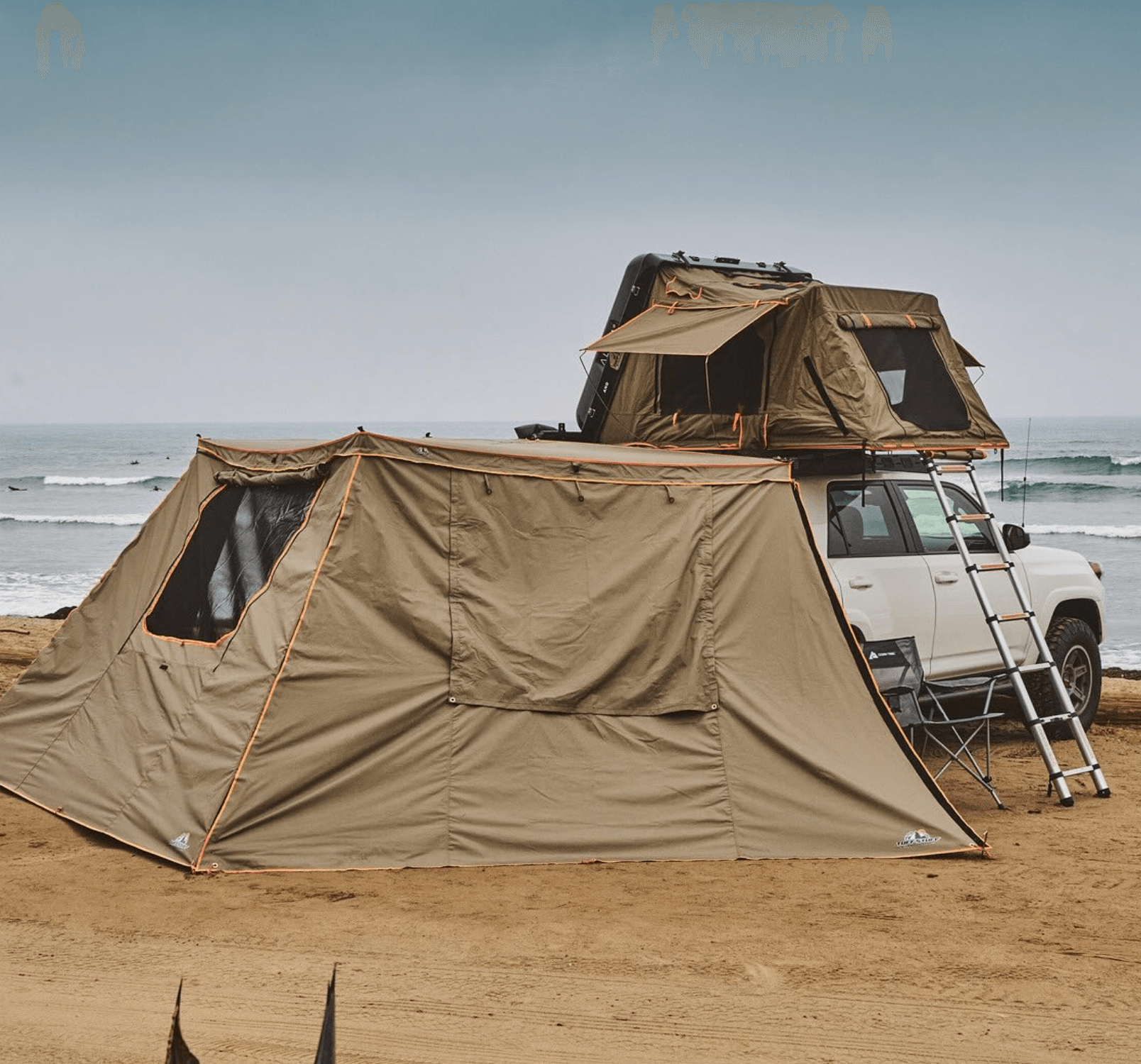 Tuff Stuff Alpha Hardshell Rooftop Tent - Overland Odyssey