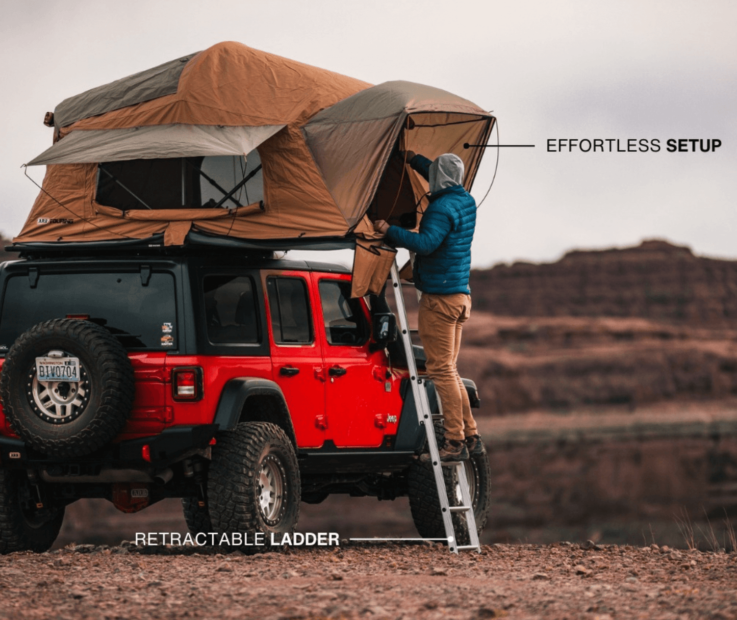 ARB Flinders Rooftop Tent - Overland Odyssey